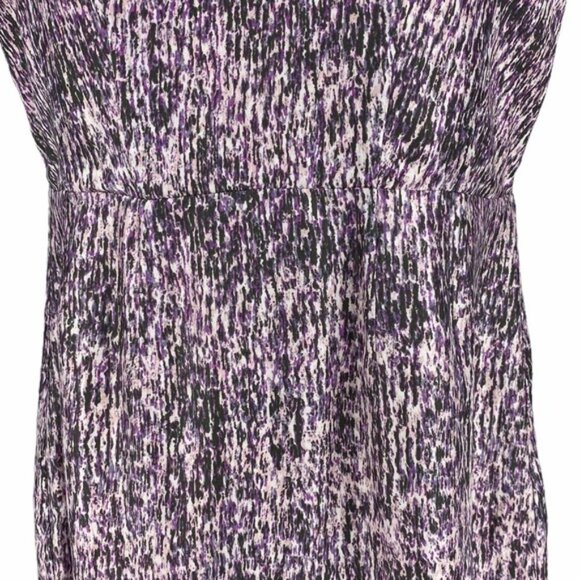 Banana Republic 100% Silk Sheath Dress Sz 0 Petite Cap Sleeves - Picture 3 of 4